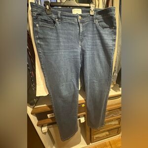 Lane Bryant Dark Blue Denim Jeans